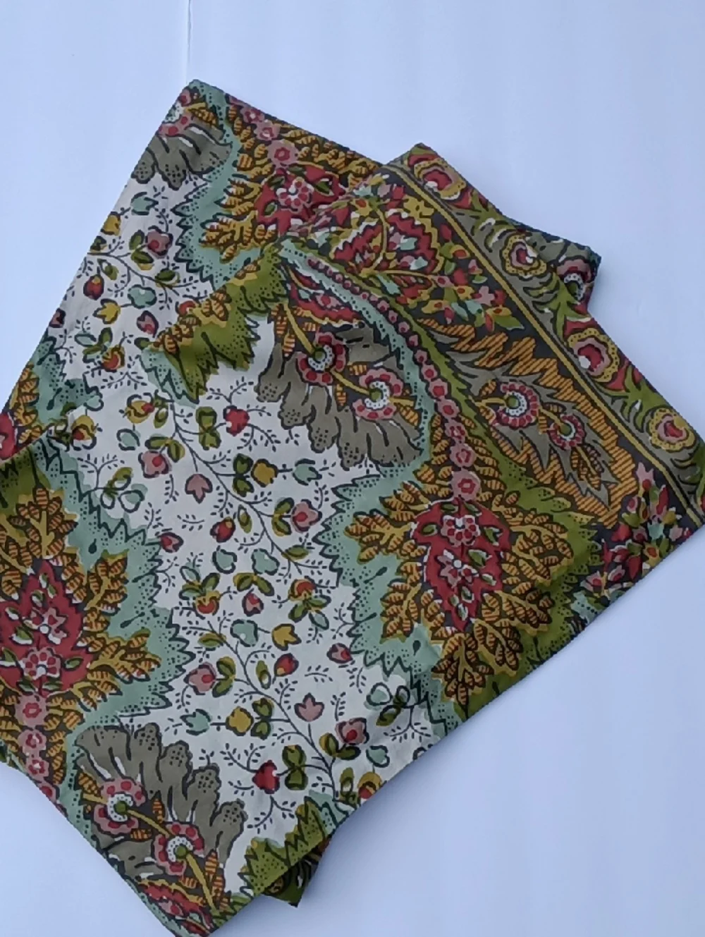 Pottery Barn Salinas Provincial Floral Collection Standard Shams Pair